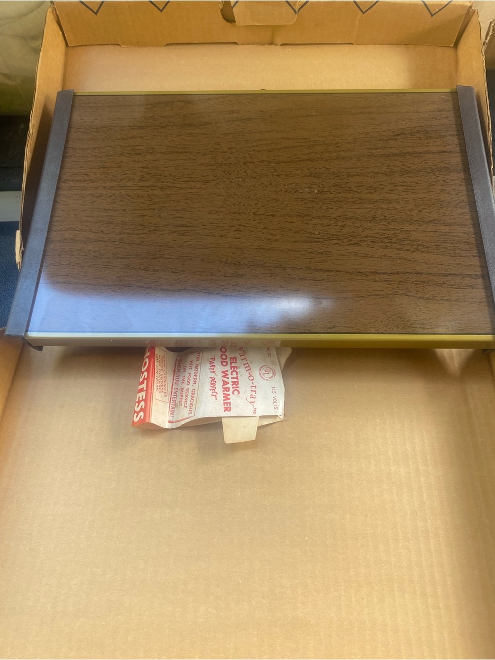Vintage Electric Warming Tray